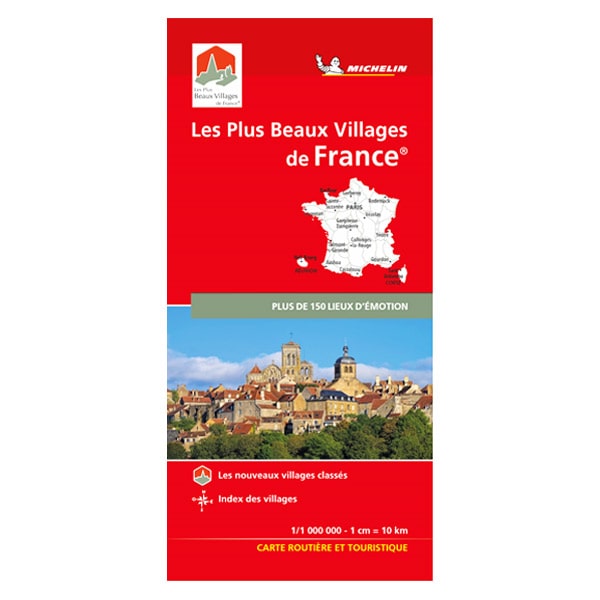 Carte Michelin des plus Beaux Villages de France