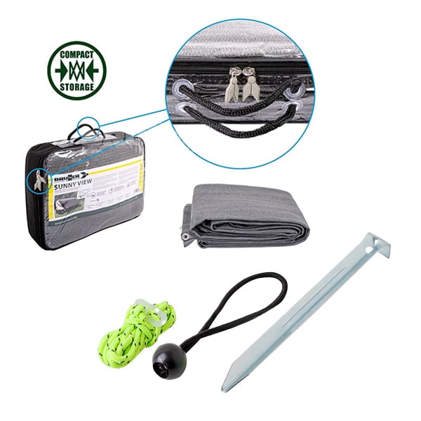 Faade de store Sunny View de 2m90  4m40