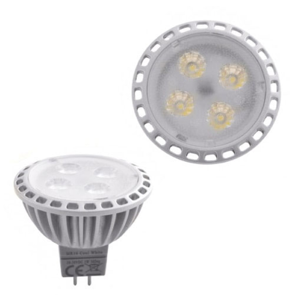 Ampoule 4 LED GU5.3 MR16 330LM 