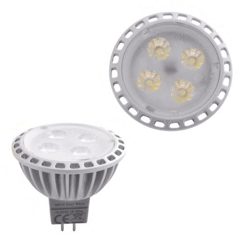 Ampoule 4 LED GU5.3 MR16 330LM 