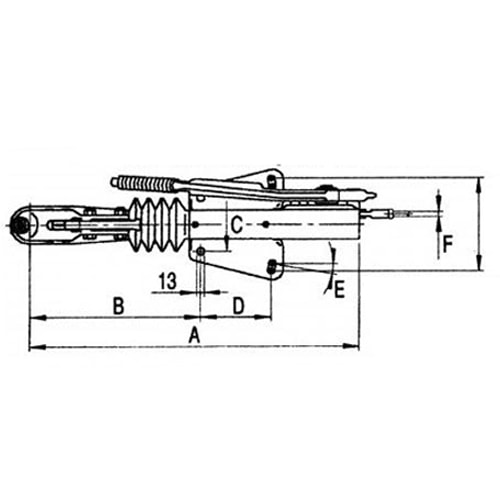 Tte d'attelage freine AL-KO 90S 1000 kg