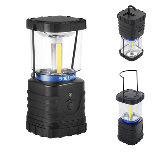 Lanterne de camping  piles 3 LED 500 lm