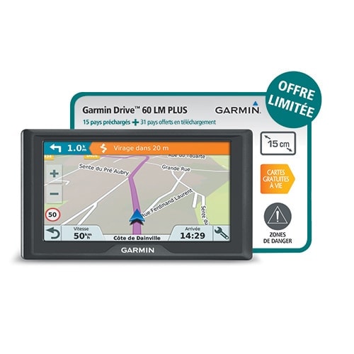GPS Garmin Drive 60LM SE plus Reconditionn
