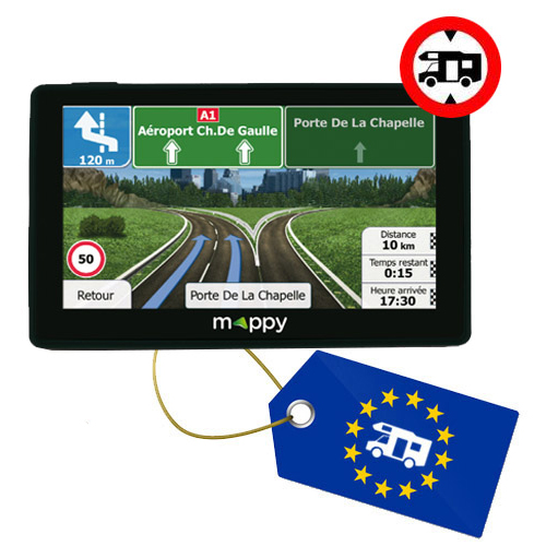 GPS Mappy ultiX585 camp Europe  vie Reconditionn
