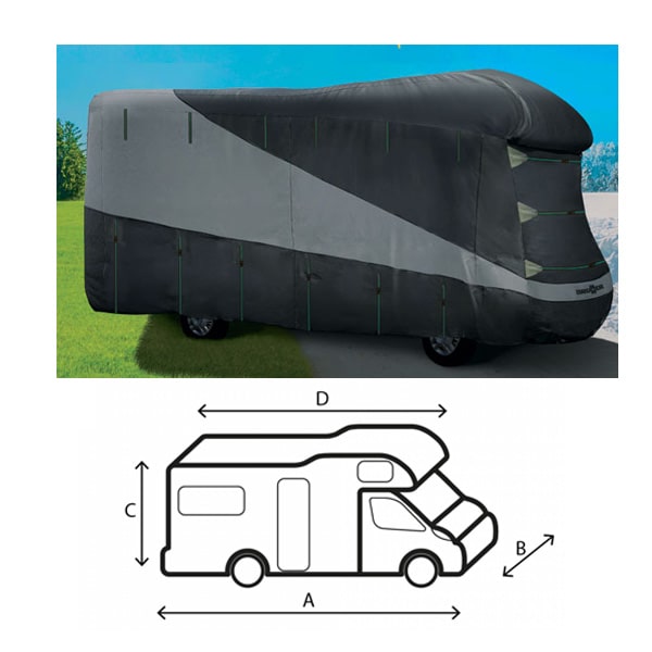 Housse de Camping-car 6m50 4 saisons UV Brunner