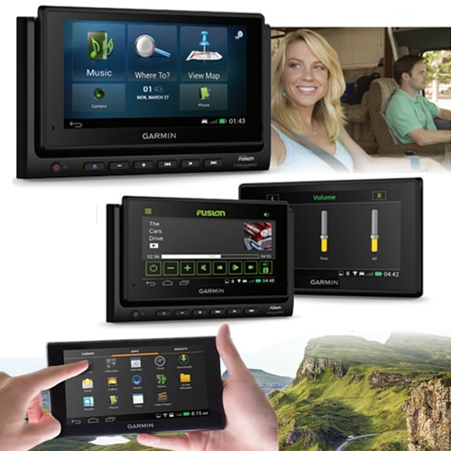 Station multimdia GPS Fusion Garmin RVBBT-602 pour Ducato 