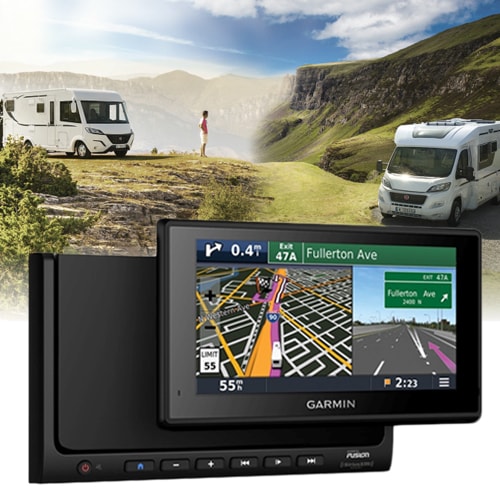 Station multimdia GPS Fusion Garmin RVBBT-602 pour Ducato 