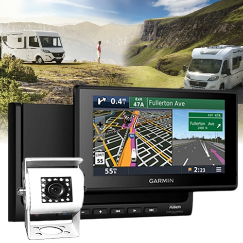 Station multimdia GPS Fusion Garmin RVBBT-602 pour Ducato avec camra