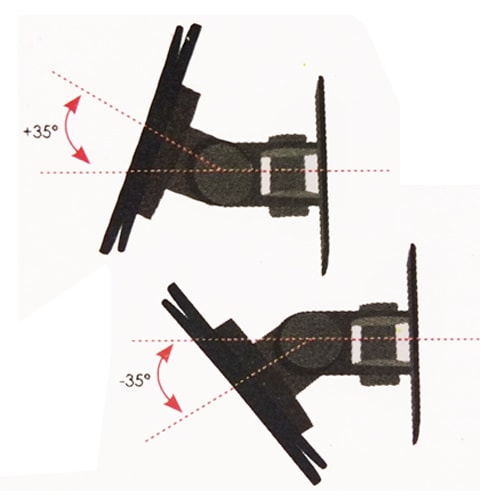 Support TV VESA 1 articulation 