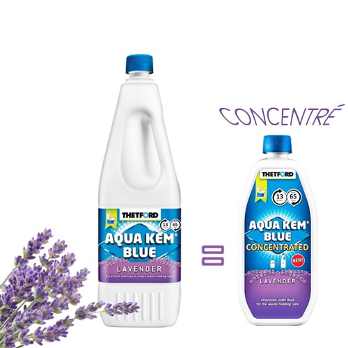 Aqua Kem Blue Lavande CONCENTRÉ 780ml pour WC Cassette Camping-car