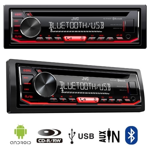 Autoradio JVC KD-R794BT BLUETOOTH USB CD AUX - Camping-car, voiture