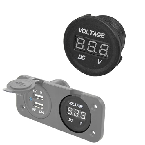 Afficheur voltage batterie 10/30V 