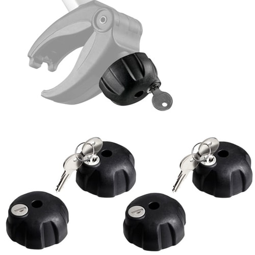 4 Serrures antivol pour bras de maintien Thule