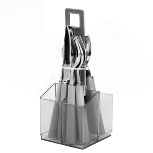 Mnagre 16 pices avec socle de rangement 