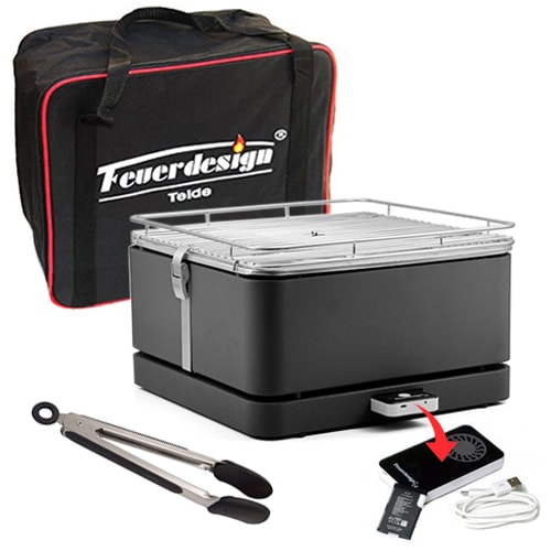 Barbecue Grill Feuerdesign Teide