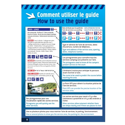 Guide ITALIE Aires de Camping-car Gratuites
