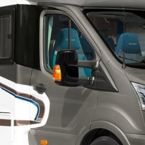 Coques rtros HTD Noires Ford Transit 6 aprs 2014