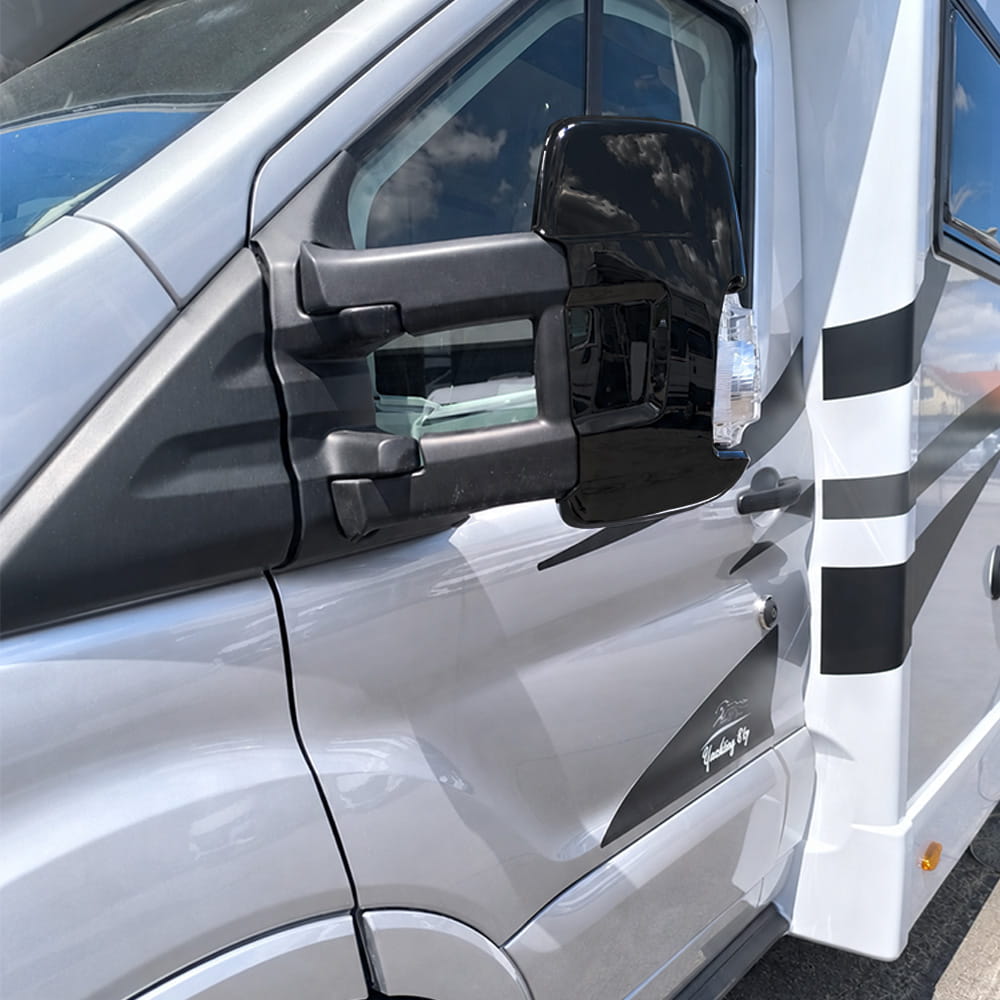 Coques r�tros Noires HTD Camping-Car Ford Transit apr�s 2014