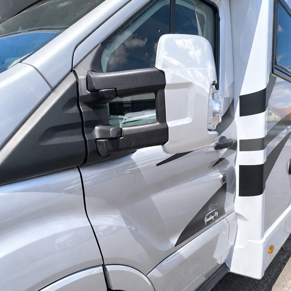 Coques r�tros Blanches HTD Camping-Car Ford Transit apr�s 2014