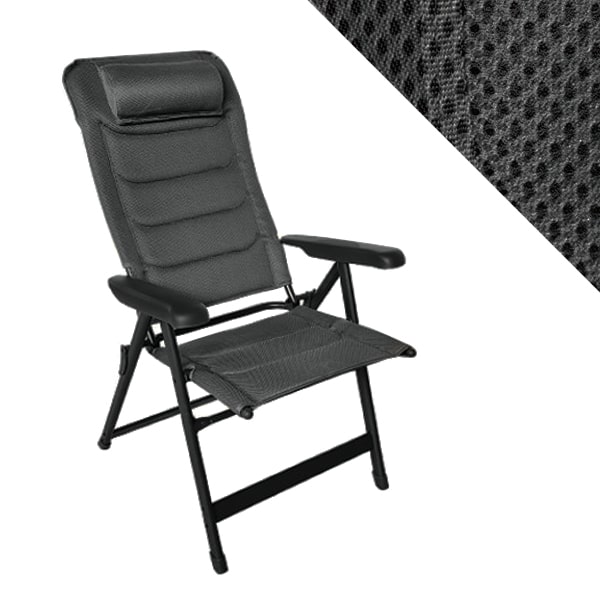 Fauteuil alu matelass ONYX 2D Mesh 