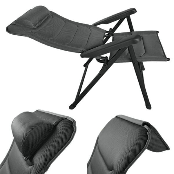 Fauteuil alu matelass ONYX 2D Mesh 