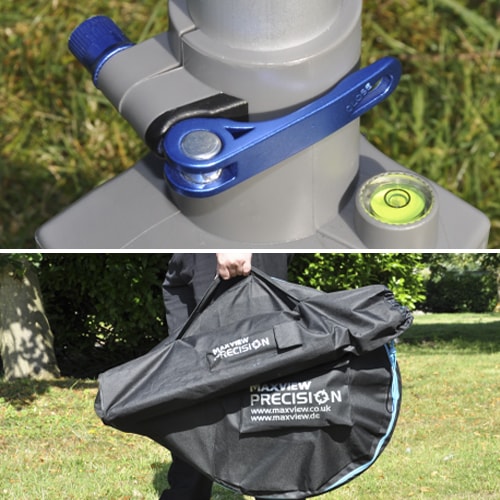 Antenne Satellite PRECISION 65 sur trpied