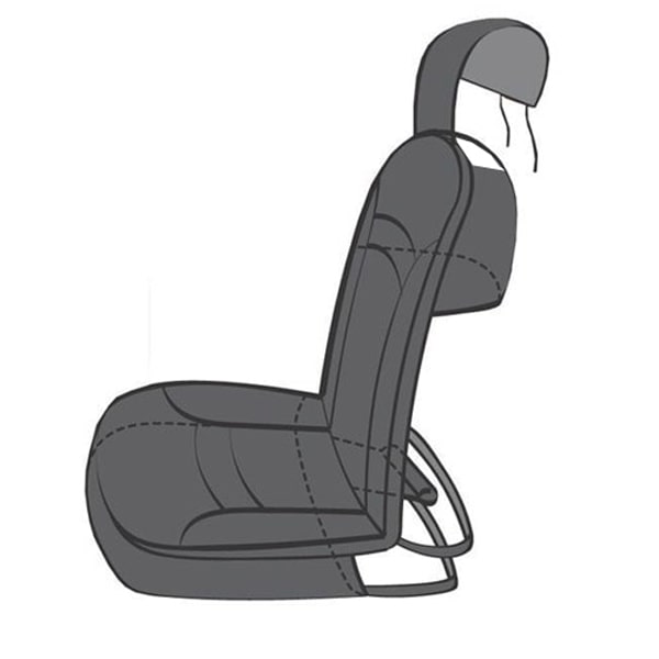 Couvre sige camping-car grand confort 