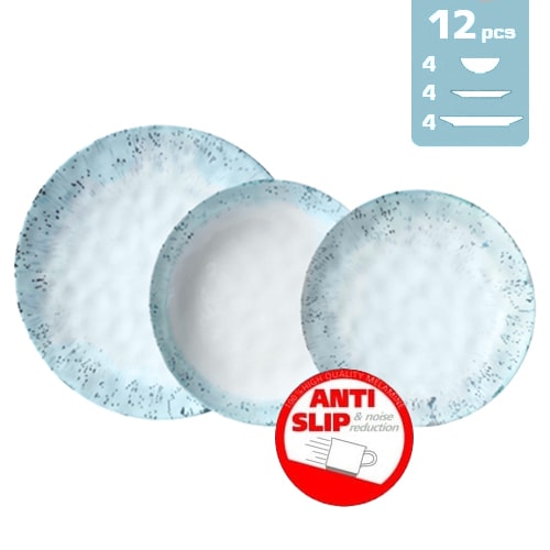 6 Assiettes En Mélamine Blanche Italienne - Diamètre 19,4 Cm, Parfaites Pour Gâteau, Fruit, Restauration