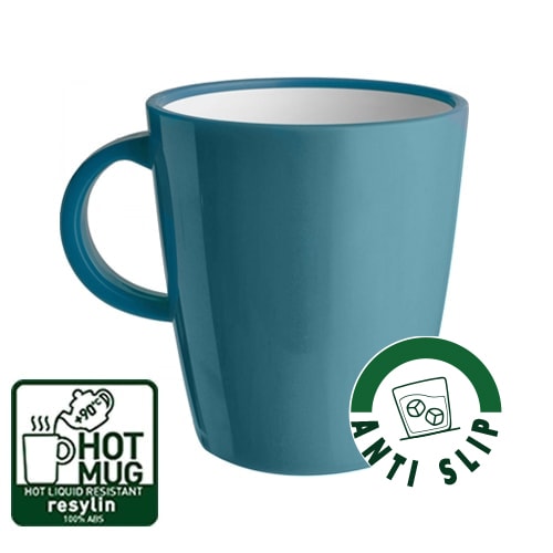 Hot Mug 30cl Bleu Azur spcial eau chaude