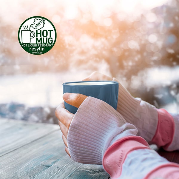 Hot Mug 30cl Bleu Azur spcial eau chaude