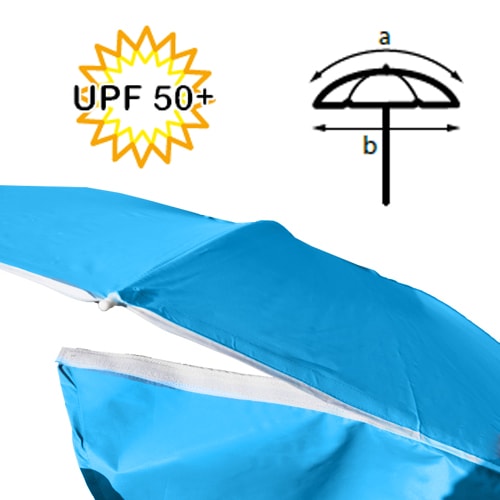 Parasol coquille Beach 140