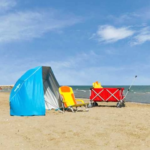 Parasol coquille Beach 140