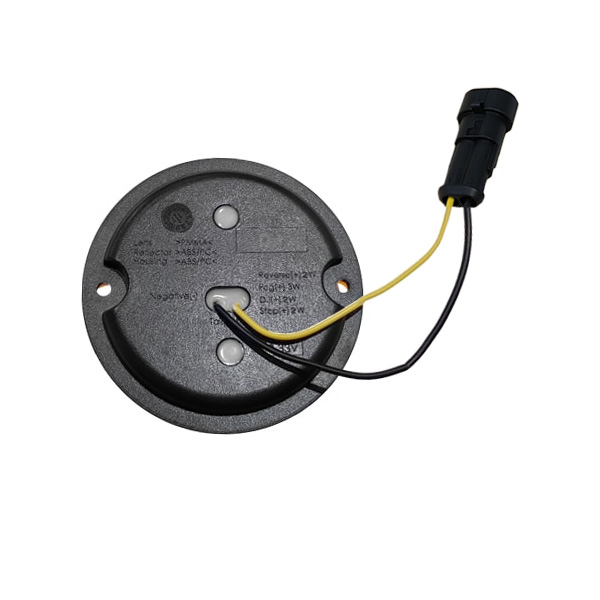 Feu arrière CLIGNOTANT LED rond encastrable Ø95mm - Camping-car