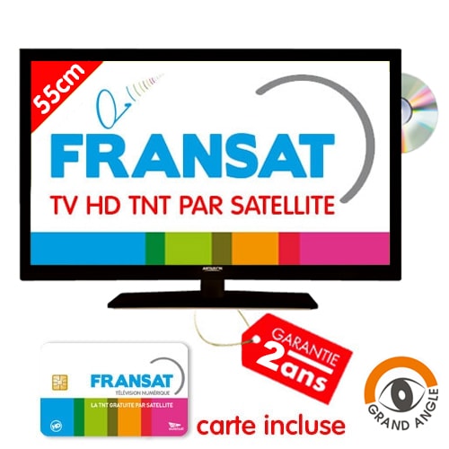 TV HD DVD 55cm Antarion Satellite intgr Fransat