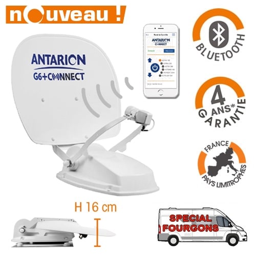Antenne satellite Automatique Antarion G6+ Connect Compact 60cm