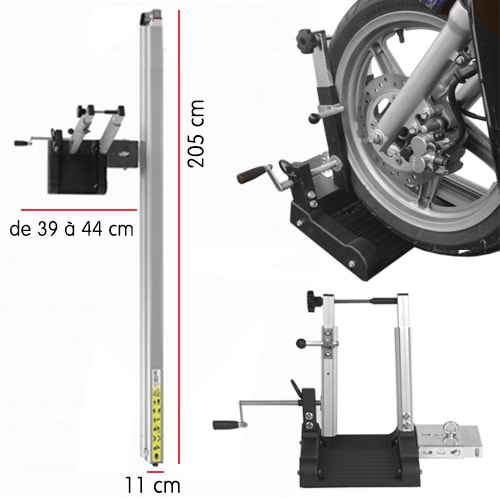 Porte moto Pollicino 2m version  Droite 