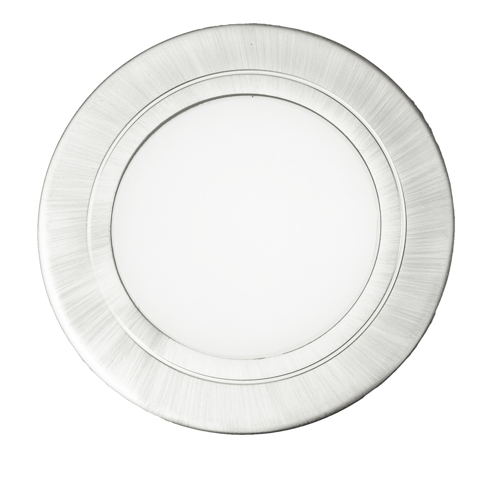 Spot LED chrom Mars 12V 1W9 65mm encastrable