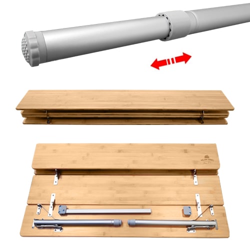 Table Bamboo Holiday Travel 100 x 65
