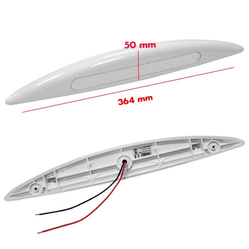 Éclairage Auvent 10 LED 5W 364 mm