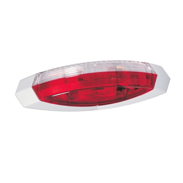Feu gabarit latral droit HELLA bicolore 122X40x28mm