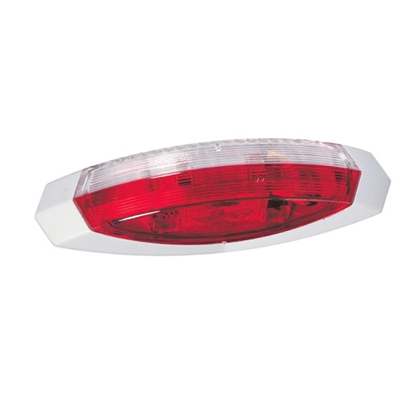 Feu de gabarit rouge blanc pour camping-car caravane