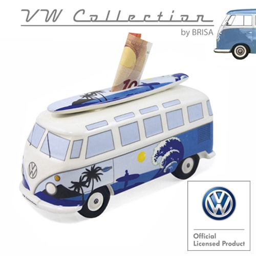 Tirelire VW T1 SURFER cramique