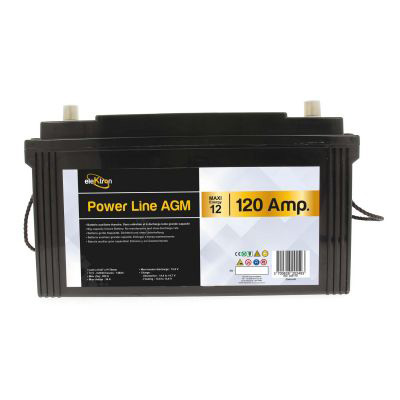 Batterie auxiliaire Power Line AGM 120 AH Powerlib
