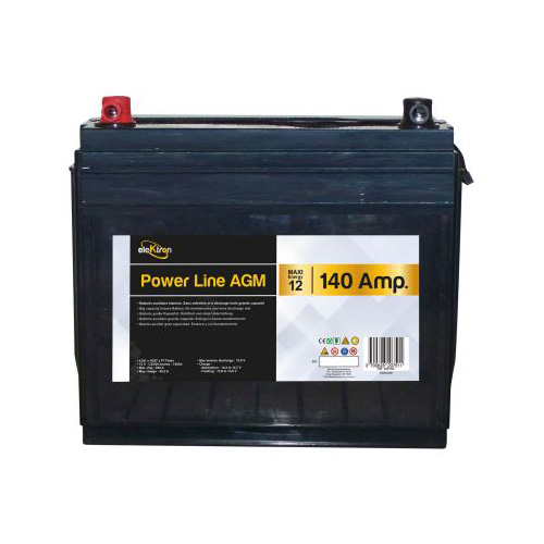 Batterie auxiliaire Power Line AGM 140 AH Powerlib