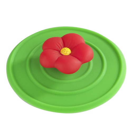 Stop évier - Bouchon silicone pour bonde d'évier Fleur - Camping-car