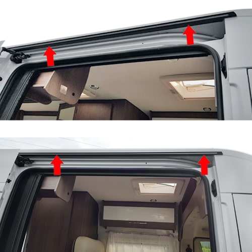 clairage porte extrieure 180 LED Fourgon Ducato