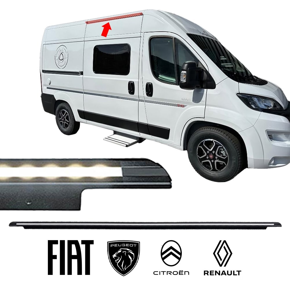 avis sur clairage de porte LED et gouttire Viganella DUCATO
