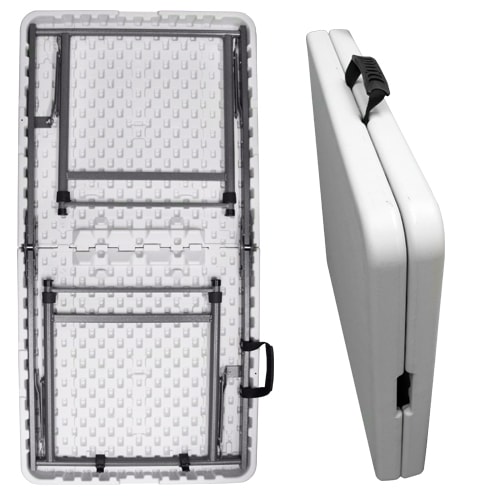 Table de camping pliante EASY 122 x 61 cm Reconditionne