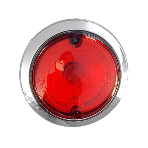 Enjoliveur chrom 123 mm pour feu arrire 
