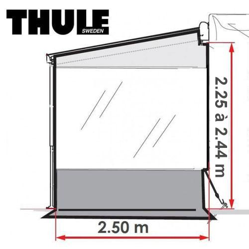 Ct store Thule Rain Blocker G2 Medium 2m50